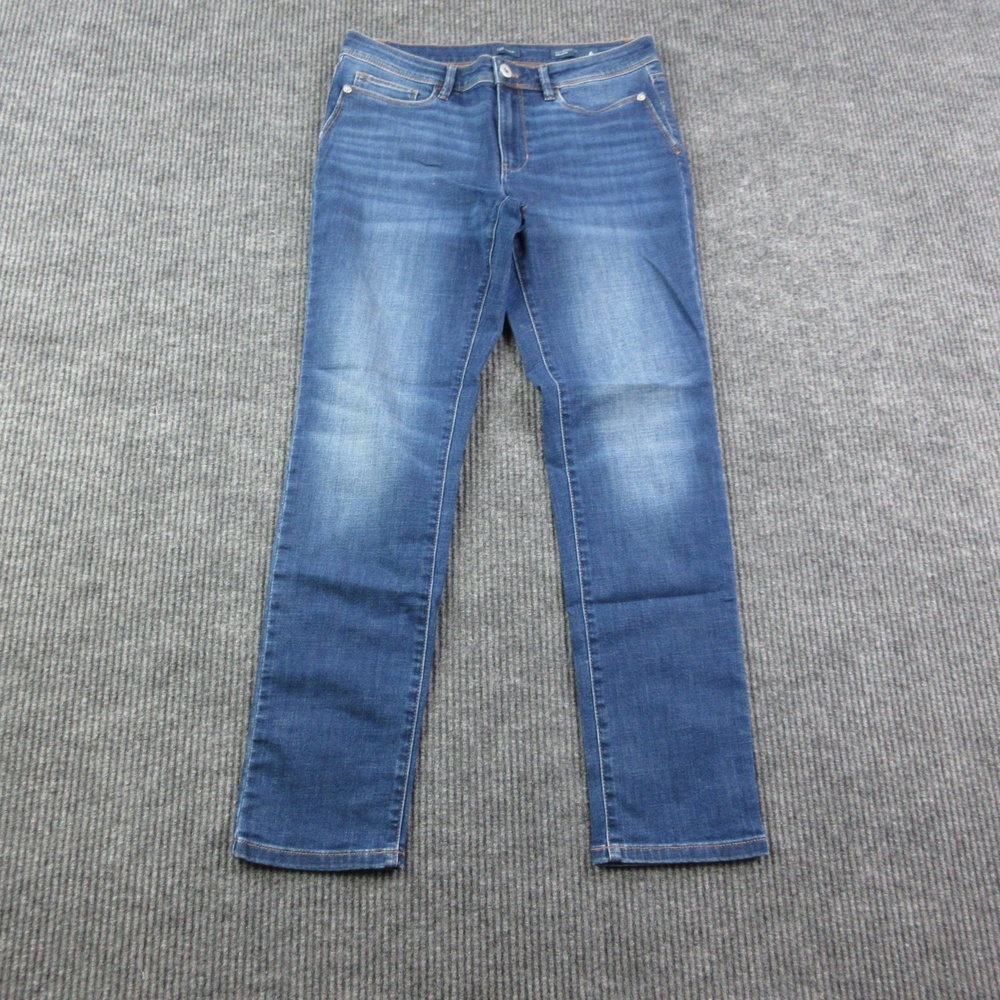 J.Jill Jeans Womens 6 Tall Blue Authentic Fit Slim Ankle Denim 31x29.5* NWOT